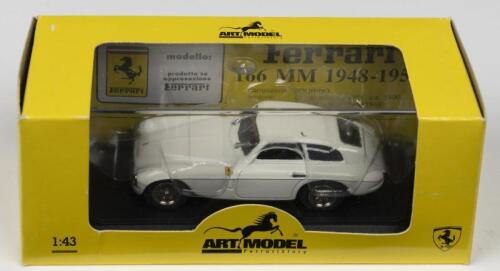 166 MM: An ART MODEL FERRARI 166 MM STRADALE in white (ART002)