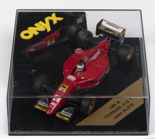 412 T1: A ONYX 1:43 scale Ferrari 412 T1 as raced by Jean Alesi (189 A)