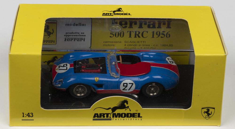 500 TRC: An ART MODEL 1:43 scale FERRARI 500 TRC as raced at Le