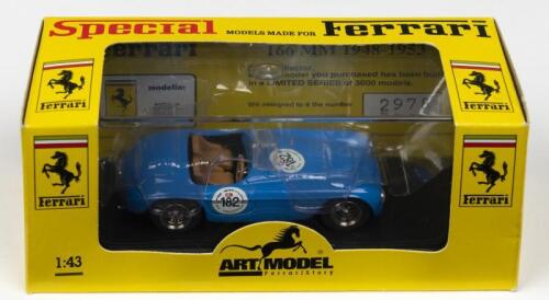 166 MM: A Special Edition Ferrari 166 MM model from 1991 Mille Miglia (ARTS03).As raced by SIGEMON-SIGEMON. Limited Edition 2978/3000