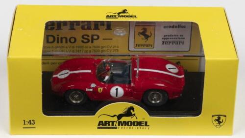 DINO SP: An ART MODEL FERRARI DINO SP as raced at Riverside 1963 by D.Thim (ART033)