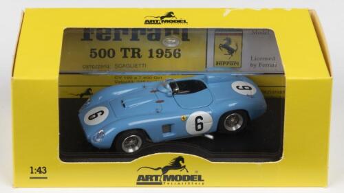 500 TR: An ART MODEL 1:43 scale FERRARI 500 TR as raced at REIMS 1956 by PICARD/MANZON (ART051)