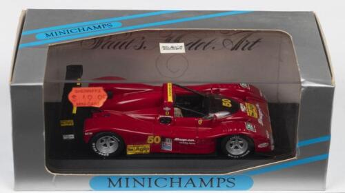 333 SP: A Paul's Model Art/MINICHAMPS 1:43 scale Ferrari 333 SP as raced during IMSA-WSC 1994 by J.Cochran