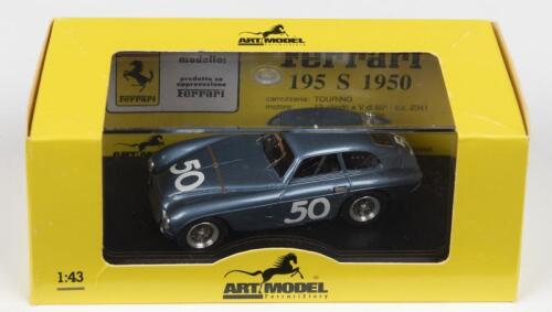 195 S: An ART MODEL 1:43 scale FERRARI 195S COUPE as raced at 3ORE DI ROMA 1956 by G.MARZOTTO (ART060)
