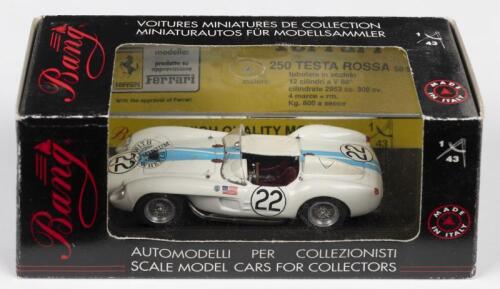 250 TESTA ROSSA: A Bang Model Ferrari 250 TESTA ROSSA as raced at Le Mans 1958 (7110)