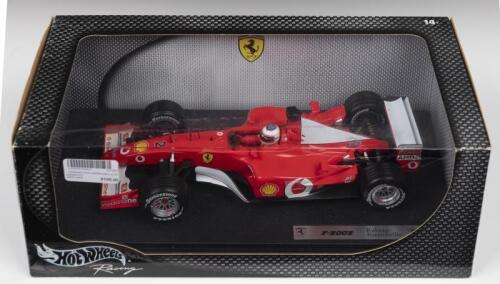 F-2002: A Hot Wheels Racing Edition 1:18 scale Ferrari F-2002 as raced by Rubens Barrichello (54627)