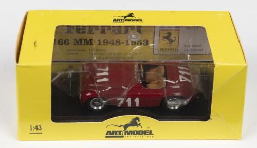 166 MM: An ART MODEL FERRARI 166 MM as raced at MILLE MIGLIA 1950 by BRACCO/MAGLIOLI (ART052)