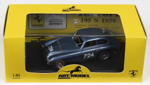 195 S: An ART MODEL 1:43 scale FERRARI 195 S as raced at 1950 MILLE MIGLIA by MARZOTTO/CROSARA (ART004)