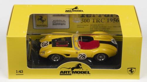 500 TRC: An ART MODEL 1:43 scale 1956 FERRARI 500 TRC as raced at 1957 LE MANS by BIANCHI/HARRIS (ART028)
