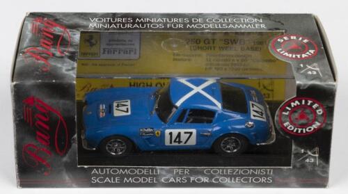 250 GT SWB: A Limited Edition Bang model 1:43 scale FERRARI 250 GT SWB as raced at "T.D. FRANCE 61" (504)