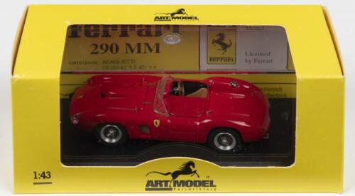 290 MM: An ART MODEL 1:43 scale 1957 FERRARI 290 MM PROVA in red (ART057)