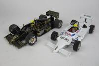 SENNA: Two 1:18 scale models as raced by Ayrton Senna