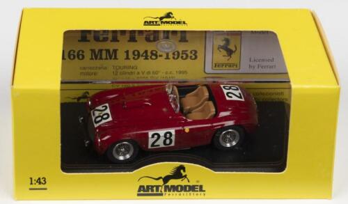 166 MM SPY: An ART MODEL FERRARI 166 MM SPYDER as raced at Le Mans 1950 by LORD SELSDON/LUCAS (ART061)