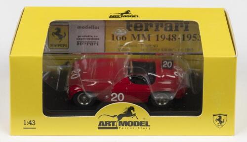 166 MM: An ART MODEL 1:43 scale FERRARI 166 MM as raced at SPA 1949 by CHINETTI (ART024)