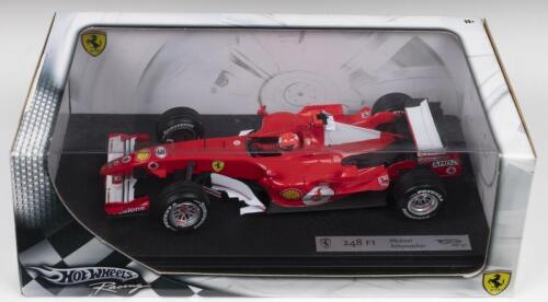 248F1: A Hot Wheels Racing Edition 1:18 scale Ferrari 248F1 as raced by Michael Schumacher (J2980)