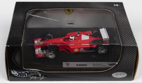 F2001: A Hot Wheels Racing, 2000 Racing Edition 1:43 scale FERRARI F2001 as raced by Rubens Barrichello (50213)