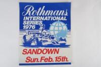 F5000: Three 1970's promotional posters, - 3