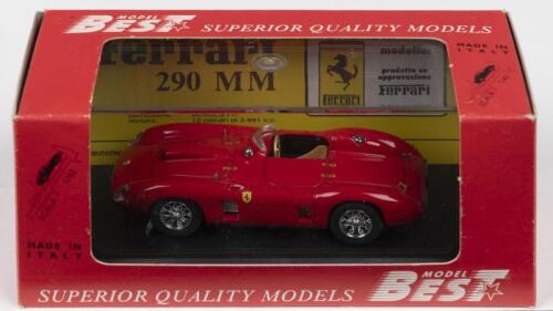 290 MM: A MODEL BEST 1:43 scale FERRARI 290 MM PROVA (9063)