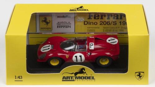 DINO 206/S: An ART MODEL 1:43 scale FERRARI DINO 206 S as raced at NURBURGRING 1966 by BANDINI/SCARFIOTTI (ART030)
