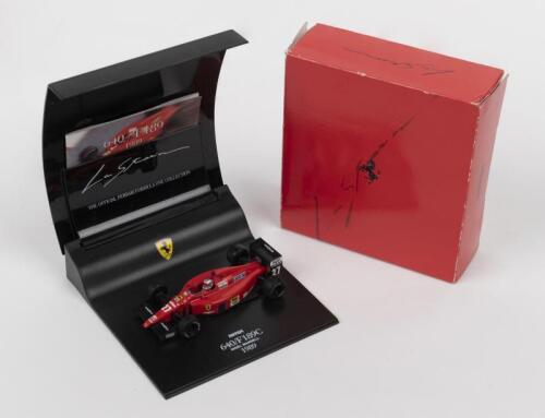 640/F189C: A 1:43 scale VITESSE GROUP 1989 Ferrari 640/F189C as raced by Nigel Mansell (LSF12). La Storia Collection