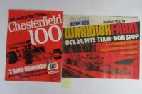 WARWICK FARM: A promotional poster for CAMS Gold Star Final, Oct 29, 1972.