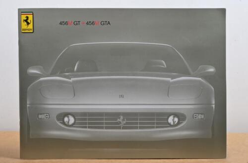 456: A 1998 Ferrari '456M GT + 456M GTA' colour sales brochure (1M/05/98 - 1340/98). 28 pages