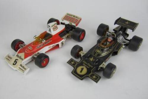 CORGI: Two 1:18 scale Corgi 1970s Formula 1 cars