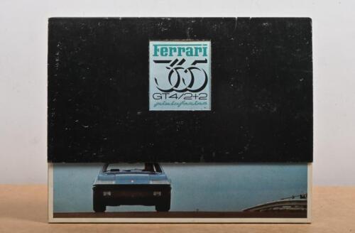 365 GT4/2+2: An original 1973 Ferrari '365 GT4/2+2 pininfarina' sales brochure (N. 88/73)