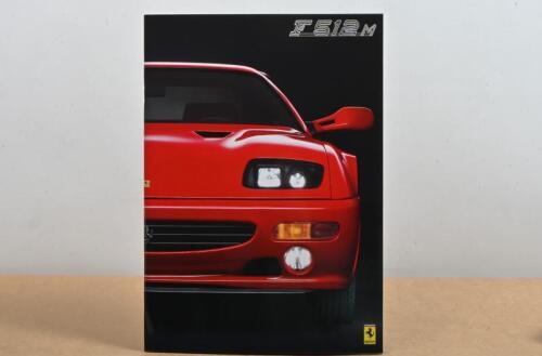 F 512 M: A 1994 Ferrari F 512 M colour sales brochure