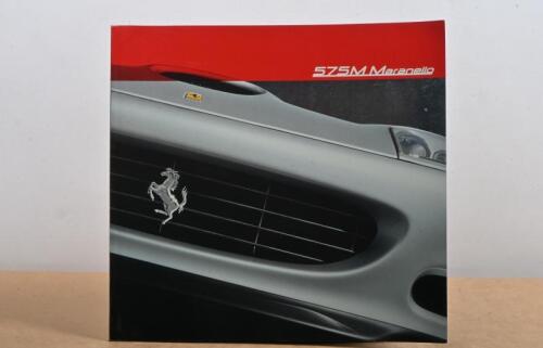 575M MARANELLO: A 2002 Ferrari 575M Maranello colour sales brochure (N. 1804/02)