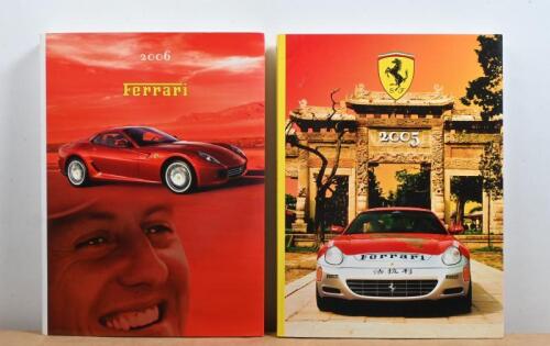FERRARI YEARBOOKS: Two original Ferrari Yearbooks from 2005 - 2006