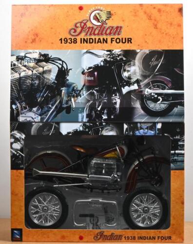 INDIAN: A 1:6 scale NewRay 1938 Indian Four Model Kit