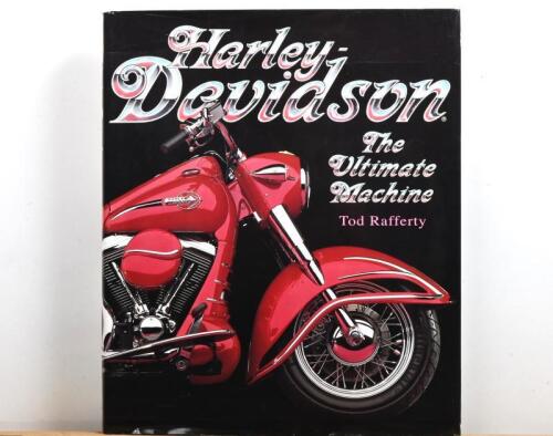 HARLEY-DAVIDSON: "Harley-Davidson: The Ultimate Machine" hardcover book by Tod Rafferty
