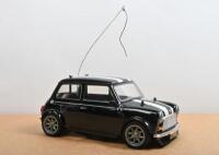 OVER MINI COOPER: A 1:10 scale radio control Mini Cooper front wheel drive racing car by TAMIYA - 4