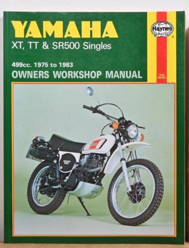 YAMAHA: A Yamaha owners workshop manual for XT, TT & SR500 singles by Haynes&nbsp;