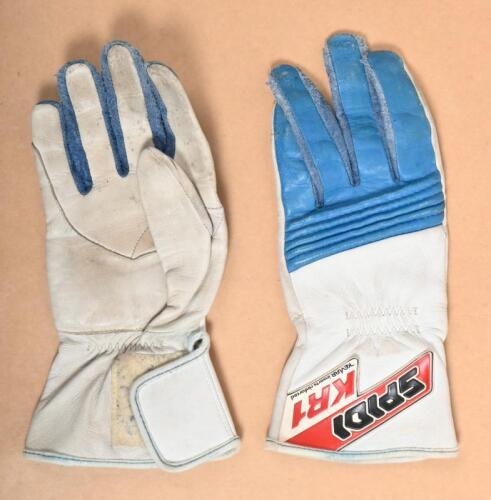 RACING GLOVES: A pair of&nbsp;racing leather gloves&nbsp;by SPIDI