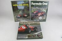 1950s: Three books relating to 50's racing (one signed by artist Michael Turner)