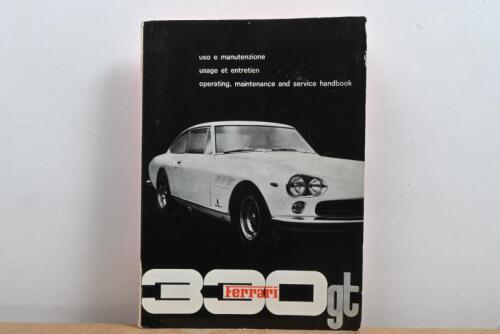 330GT: An original Ferrari 330GT operating, maintenance and service handbook
