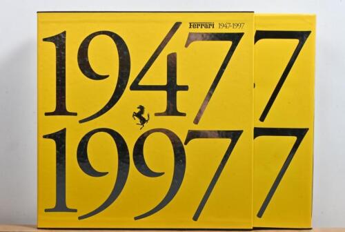 FERRARI:&nbsp;A hardback edition of 'Ferrari 1947-1997' published 1997 by Giorgio Nada Editore. Limited Edition of 1000 English copies