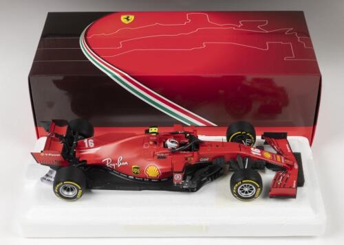 Burago 1/18 - Ferrari SF-1000 De Charles Leclerc - GP D'Autriche 2020 + Figurine