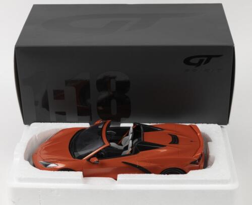 CORVETTE: A Limited Edition 1:18 scale GT SPIRIT Chevrolet Corvette C8 Cabriolet in metallic orange (GT309)
