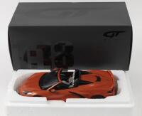CORVETTE: A Limited Edition 1:18 scale GT SPIRIT Chevrolet Corvette C8 Cabriolet in metallic orange (GT309)