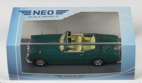 ALVIS: A NEO SCALE MODELS 1:43 scale Alvis TD 21 DHC&nbsp;resin model in green