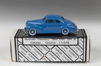 CHEVROLET: A 1:43 scale Canadian made Durham Classics 1941 Chevrolet Coupe in blue
