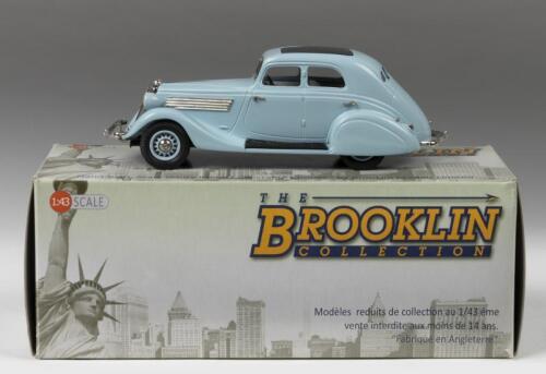 STUDEBAKER: A white metal 1:43 scale The Brooklyn Collection 1934 Studebaker Commander Land Cruiser Sedan "BRUCE LIGHT BLUE" (BRK.127)