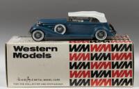 CADILLAC: A 1:43 scale Western Models 1933 Cadillac V16 Convertible Victoria (WMS 28)