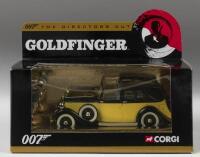 007: Two James Bond&nbsp;1:43 scale related vehicles including CORGI ROLLS ROYCE III SEDANCE DEVILLE&nbsp;- 'THE DIRECTORS CUT GOLDFINGER and HISPANO-SUIZA as featured in Moonraker - 2