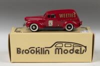 FORD: A 1:43 scale Brooklin Models 1940 Ford Van "WEETIES", MODEL CARS OF THE WORLD AUSTRALIA issue (BRX 9X)