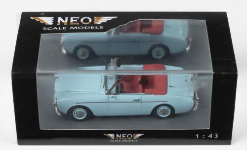 VOLVO: A 1:43 scale NEO SCALE MODELS Volvo P1900 Sport in light blue