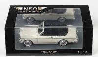 VOLVO: A 1:43 scale NEO SCALE MODELS Volvo Amazon Coupe Convertible in white